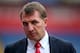 LONDON, ENGLAND - MAY 05: Brendan Rodgers of Liverpool looks on prior to the the Barclays Premier League match between Crystal Palace and Liverpool at Selhurst Park on May 5, 2014 in London, England. (Photo by Clive Rose/Getty Images)