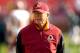 LANDOVER, MD - NOVEMBER 11: Head coach Joe Gibbs of the Washington Redskins watches warm ups before the game against the Philadelphia Eagles November 11, 2007 at FedEx Field in Landover, Maryland. (Photo by Greg Fiume/Getty Images)