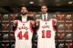 Recently signed players Nikola Mirotic (left) and Pau Gasol (right).