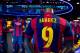 BARCELONA, SPAIN - JULY 12: A shirt of new FC Barcelona player Luis Suarez are seen on display at the FC Barcelona official store on July 12, 2014 in Barcelona, Spain. (Photo by David Ramos/Getty Images)