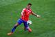 BELO HORIZONTE, BRAZIL - JUNE 28: Alexis Sanchez of Chile controls the ball during the 2014 FIFA World Cup Brazil round of 16 match between Brazil and Chile at Estadio Mineirao on June 28, 2014 in Belo Horizonte, Brazil. (Photo by Ian Walton/Getty Image