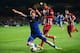 Andre Schurrle falls under challenge from Miranda, but could they be about to swap clubs?