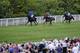 CHICHESTER, ENGLAND - JULY 31: Kieren Fallon riding Cavalryman (L) win The Artemis Goodwood Cup from Ahzeemah and Harry Bently (C) at Goodwood racecourse on July 31, 2014 in Chichester, England. (Photo by Alan Crowhurst/Getty Images)