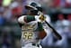 Slugging outfielder Yoenis Cespedes was the key part to the deal between Boston and Oakland.