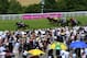 CHICHESTER, ENGLAND - JULY 31: Richard Hughes riding Ivawood win The Qatar Bloodstock Richmond Stakes at Goodwood racecourse on July 31, 2014 in Chichester, England. (Photo by Alan Crowhurst/Getty Images)
