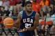 LAS VEGAS, NV - JULY 30: Kyrie Irving #23 of the USA Basketball Men's National Team handles the basketball during practice at the Mendenhall Center at the University of Nevada, Las Vegas on July 30, 2014 in Las Vegas, Nevada. NOTE TO USER: User expressly