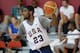 LAS VEGAS, NV - JULY 29: Kyrie Irving #23 of USA Mens Basketball team handles the ball agains the USA Mens Select team during practice at the Mendenhall Center at the University of Nevada, Las Vegas on July 29, 2014 in Las Vegas, Nevada. NOTE TO USER: Us