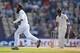 SOUTHAMPTON, ENGLAND - JULY 30: Moeen Ali of England celebrates capturing the wicket of Virat Kohli of India during day four of the 3rd Investec Test match between England and India at the Ageas Bowl on July 30, 2014 in Southampton, England. (Photo by M