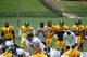 Mike Tomlin watches over the first no-huddle session of training camp.