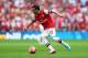LONDON, ENGLAND - MAY 17: Santi Cazorla of Arsenal in action during the FA Cup with Budweiser Final match between Arsenal and Hull City at Wembley Stadium on May 17, 2014 in London, England. (Photo by Paul Gilham/Getty Images)