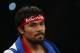 LAS VEGAS, NV - APRIL 12: Manny Pacquiao looks on prior to fighting Timothy Bradley at the MGM Grand Garden Arena on April 12, 2014 in Las Vegas, Nevada. (Photo by Jeff Gross/Getty Images)
