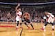 PORTLAND, OR - NOVEMBER 22: Derrick Rose #1 of the Chicago Bulls drives to the basket against the Portland Trail Blazers on November 22, 2013 at the Moda Center Arena in Portland, Oregon. NOTE TO USER: User expressly acknowledges and agrees that, by down