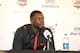 CHARLOTTE, NC - JULY 18: Charlotte Hornets announce the signing of Lance Stephenson to the media at Time Warner Cable Arena on July 18, 2014 in Charlotte, North Carolina. NOTE TO USER: User expressly acknowledges and agrees that, by downloading and or u