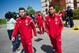 LAS ROZAS DE MADRID, SPAIN - MAY 26: Alberto Moreno (L) and Pedro Rodriguez of Spain walks on during training camp at Ciudad del Futbol on May 26, 2014 in Las Rozas de Madrid, Spain. (Photo by David Ramos/Getty Images)