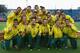 GLASGOW, SCOTLAND - AUGUST 03: The Australia team celebrate with their Gold Medals after winning the Men's Gold Medal Match Final between India and Australia at Glasgow National Hockey Centre during day eleven of the Glasgow 2014 Commonwealth Games on Au