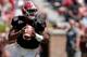 TUSCALOOSA, AL - APRIL 19: Blake Sims #6 of the Crimson team drops back to pass against the White team during the University of Alabama A-Day spring game at Bryant-Denny Stadium on April 19, 2014 in Tuscaloosa, Alabama. (Photo by Stacy Revere/Getty Imag
