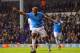 LONDON, ENGLAND - JANUARY 29: Vincent Kompany of Manchester City celebrates scoring their fifth goal during the Barclays Premier League match between Tottenham Hotspur and Manchester City at White Hart Lane on January 29, 2014 in London, England. (Photo