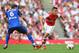 LONDON, ENGLAND - AUGUST 03: Alexis Sanchez of Arsenal in action with Ricardo Carvalho of Monaco during the Emirates Cup match between Arsenal and AS Monaco at the Emirates Stadium on August 3, 2014 in London, England. (Photo by Michael Regan/Getty Imag