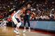 LAS VEGAS, NV - AUGUST 1: Derrick Rose #41 dribbles up the court during the USAB scrimmage on August 1, 2014 at the Thomas & Mack Center in Las Vegas, Nevada. NOTE TO USER: User expressly acknowledges and agrees that, by downloading and/or using this Phot