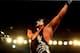 09 Oct 2000: Sting celebrates after defeating Mike Sanders after their bout at the World Chamionship Wrestling ''Thunder Down Under'' night at the Sydney Entertainment Centre, Sydney, Australia. Mandatory Credit: Scott Barbour/ALLSPORT
