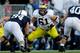Graham Glasgow is the No. 1 center, but Patrick Kugler and Jack Miller are also angling for the job.