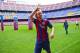 BARCELONA, SPAIN - JULY 01: Ivan Rakitic poses as a new player for FC Barcelona at the Camp Nou stadium on July 1, 2014 in Barcelona, Spain. (Photo by David Ramos/Getty Images)