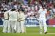 NOTTINGHAM, ENGLAND - JULY 10: Alastair Cook of England walks back after being dismissed by James Pattinson of Australia during day one of the 1st Investec Ashes Test match between England and Australia at Trent Bridge Cricket Ground on July 10, 2013 in