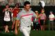 AKRON, OH - AUGUST 03: Rory McIlroy of Northern Ireland celebrates after winning the World Golf Championships-Bridgestone Invitational with a score of -15 during the final round at Firestone Country Club South Course on August 3, 2014 in Akron, Ohio. (P