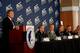 ACC Commissioner John Swofford welcomes Notre Dame in a 2012 press conference.