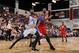 LAS VEGAS, NV - JULY 14: Nerlens Noel #4 of the Philadelphia 76ers fights for position against Anthony Bennett #15 of the Cleveland Cavaliers during the Samsung NBA Summer League 2014 at the Cox Pavilion on July 14, 2014 in Las Vegas, Nevada. NOTE TO US