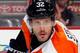 PHILADELPHIA, PA - APRIL 25: Mark Streit #32 of the Philadelphia Flyers skates against the New York Rangers in Game Four of the First Round of the 2014 NHL Stanley Cup Playoffs at the Wells Fargo Center on April 25, 2014 in Philadelphia, Pennsylvania. The