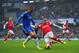 LONDON, ENGLAND - JANUARY 20: Thomas Vermaelen of Arsenal tackles Fernando Torres of Chelsea during the Barclays Premier League match between Chelsea and Arsenal at Stamford Bridge on January 20, 2013 in London, England. (Photo by Laurence Griffiths/Get