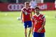 Aug 4, 2014; Portland, OR, USA; Bayern Munich midfielder Claudio Pizarrio smiles during a training session in advance of the 2014 MLS All Star Game at University of Portland Merlo Field. Mandatory Credit: Meg Williams-USA TODAY Sports