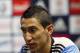 VESPASIANO, BRAZIL - JUNE 22: Angel Di Maria of Argentina during a press conference at Cidade do Galo on June 22, 2014 in Vespasiano, Brazil. (Photo by Ronald Martinez/Getty Images)