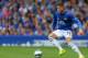 LIVERPOOL, ENGLAND - AUGUST 03: Ross Barkley of Everton during the Pre-Season Friendly between Everton and Porto at Goodison Park on August 3, 2014 in Liverpool, England. (Photo by Dave Thompson/Getty Images)