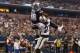 ARLINGTON, TX - NOVEMBER 28: Dez Bryant #88 of the Dallas Cowboys makes a touchdown pass reception against Mike Jenkins #21 of the Oakland Raiders at AT&T Stadium on November 28, 2013 in Arlington, Texas. (Photo by Ronald Martinez/Getty Images)
