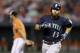Ackley has increased his line-drive percentage, which has led to more doubles and more home runs.