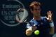TORONTO, ON - AUGUST 06: Andy Murray of Great Britain returns a shot to Nick Kyrgios of Australia during Rogers Cup at Rexall Centre at York University on August 6, 2014 in Toronto, Canada. (Photo by Ronald Martinez/Getty Images)