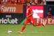 NEW YORK, NY - JULY 30: Daniel Sturridge #15 of Liverpool in action against Manchester City during the International Champions Cup 2014 at Yankee Stadium on July 30, 2014 in the Bronx borough of New York City. (Photo by Mike Stobe/Getty Images)