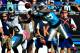 CHARLOTTE, NC - OCTOBER 20: Drayton Florence #29 of the Carolina Panthers breaks up a pass intended for Brian Quick #83 of the St. Louis Rams during play at Bank of America Stadium on October 20, 2013 in Charlotte, North Carolina. The Panthers won 30-15.