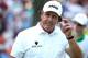 LOUISVILLE, KY - AUGUST 07: Phil Mickelson of the United States waves on the eighth green during the first round of the 96th PGA Championship at Valhalla Golf Club on August 7, 2014 in Louisville, Kentucky. (Photo by Warren Little/Getty Images)