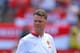 DENVER, CO - JULY 26: Manager Louis van Gaal walks on the pitch before a game against AS Roma during an International Champions Cup match at Sports Authority Field at Mile High on July 26, 2014 in Denver, Colorado. Manchester United defeated AS Roma 3-2.