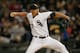 CHICAGO, IL - JUNE 07: Matt Lindstrom #27 of the Chicago White Sox pitches against the Oakland Athletics at U.S. Cellular Field on June 7, 2013 in Chicago, Illinois. The Athletics defeated the White Sox 4-3. (Photo by Jonathan Daniel/Getty Images)
