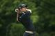 LOUISVILLE, KY - AUGUST 08: Adam Scott of Australia hits his tee shot on the fourth hole during the second round of the 96th PGA Championship at Valhalla Golf Club on August 8, 2014 in Louisville, Kentucky. (Photo by Warren Little/Getty Images)