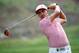 LOUISVILLE, KY - AUGUST 08: Rickie Fowler of the United States hits his tee shot on the 15th hole during the second round of the 96th PGA Championship at Valhalla Golf Club on August 8, 2014 in Louisville, Kentucky. (Photo by Sam Greenwood/Getty Images)
