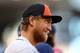 MINNEAPOLIS, MN - JULY 15: National League All-Star Hunter Pence #8 of the San Francisco Giants during the 85th MLB All-Star Game at Target Field on July 15, 2014 in Minneapolis, Minnesota. (Photo by Elsa/Getty Images)