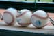 SOUTH WILLAMSPORT, PA - AUGUST 23: Baseballs sit on the ledge during the fifth inning of the team Mexico and Panama Little League World Series game on August 23, 2012 in South Willamsport, Pennsylvania. (Photo by Rob Carr/Getty Images)
