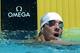 IRVINE, CA - AUGUST 09: Michael Phelps reacts after his swim in the Men's 100 Meter Backstroke Prelims during the 2014 Phillips 66 National Championships at the Woollett Aquatic Center on August 9, 2014 in Irvine, California. (Photo by Harry How/Getty I