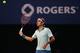 TORONTO, ON - AUGUST 09: Roger Federer of Switzerland in the semifinals during Rogers Cup at Rexall Centre at York University on August 9, 2014 in Toronto, Canada. (Photo by Ronald Martinez/Getty Images)