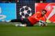LISBON, PORTUGAL - MAY 23: Diego Lopez of Real Madrid makes a save during a Real Madrid training session ahead of the UEFA Champions League Final against Club Atletico de Madrid at Estadio da Luz on May 23, 2014 in Lisbon, Portugal. (Photo by Michael Reg